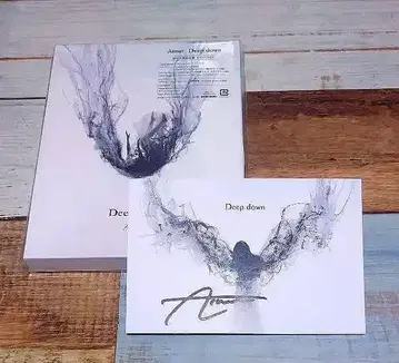 Aimer Deep down 최초 한정 CD 사인 포함 엽서