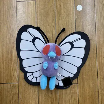 포켓몬 모후굿토 봉제 인형 버터플라이 포켓몬 센터 피카츄
