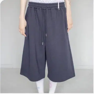 igusa 탱크 레이어드 숏팬츠 네이비