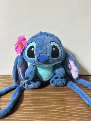 스티치 봉제 인형 백팩