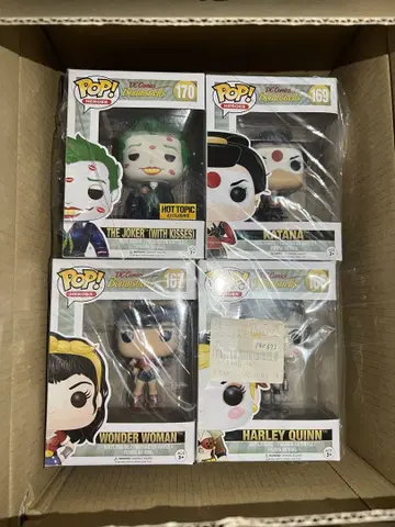 Funko pop as DC Comics 조커 등 세트 4체
