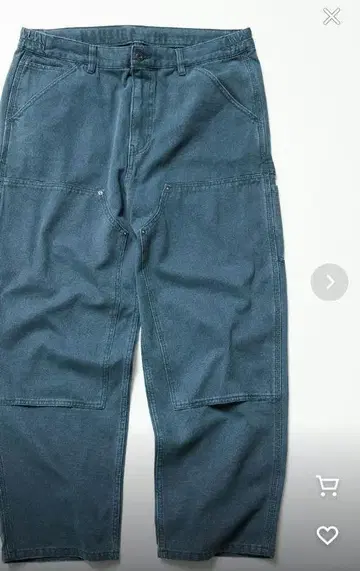NAUTICA Faded Double Knee Duck Pants