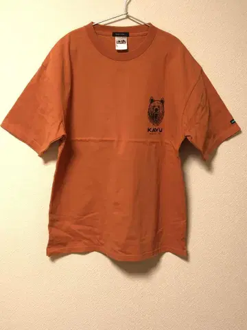 niko and KAVU 카부 별주 그리즐리 로고 티셔츠