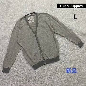 Hush Puppies 새상품 가디건 스트라이프 자수 로고 L