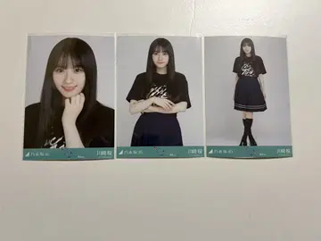 노기자카46 카와사키 사쿠라 T셔츠 3종 컴프 브로마이드