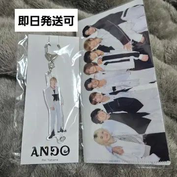 B&ZAI ANDO 야바나 레이 티켓 파일 아크릴 키링