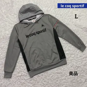 르꼬끄 le coq sportif 후드티 남성용 L 새상품급 자수 로고