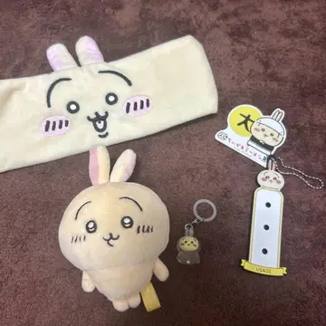 치이카와 (먼작귀) 메지루시 액세서리 토끼 세트