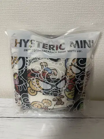 HYSTERIC MINI 2WAY 토트백 백팩 화이트