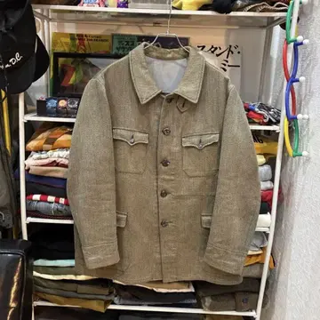 50s Le Cres Souple 헌팅 자켓 피케 극상품