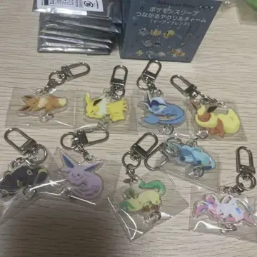 포켓몬슬립 이어지는 아크릴 참 이브이 프렌즈 시부야 컴플리트