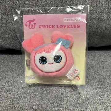 TWICE LOVERYS 봉제 인형 헤어핀 모모 모브리 GiGO 한정판