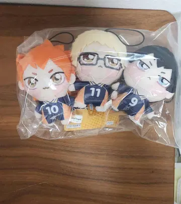 하이큐 쵸피누이푸치 봉제 인형 마스코트 3종