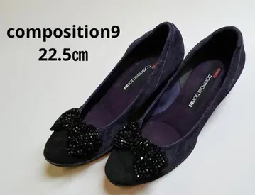 composition9 컴포지션9 펌프스 비쥬 리본 22.5