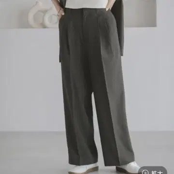 [ LOWRYSFARM ] 팝 서클 와이드 팬츠