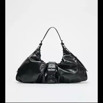 ZARA 개더&버클 맥시 버킷 백