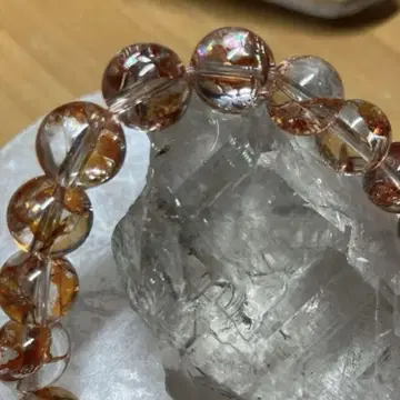 피닉스 수정 팔찌 10mm 무지개 다수