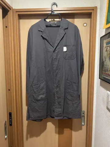 70s 유로 워크샵 코트 커버올 빈티지