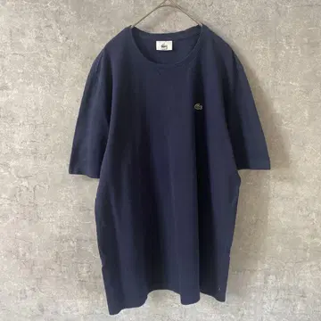 라코스테 카노코 T셔츠 루즈핏 크루넥 네이비