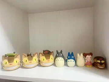 이웃집 토토로 손가락 인형 메이 게 고양이 버스