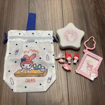 마이멜로디 Sanrio 산리오 8종 세트 굿즈