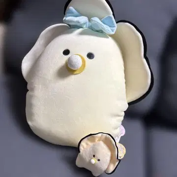약 40cm 비즈 쿠션 같은 동글동글한 눈의 일식집
