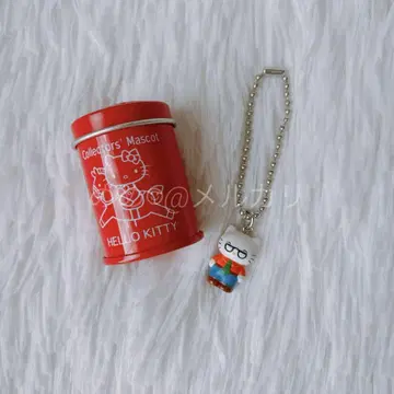 HELLO KITTY 컬렉터즈 마스코트 키링 아빠 미니 캔