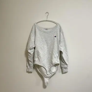 beams couture Champion 등 코르셋 바디수트