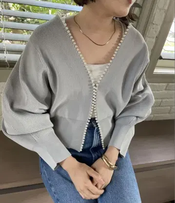 로리즈팜 스폰디쉬 펄 가디건