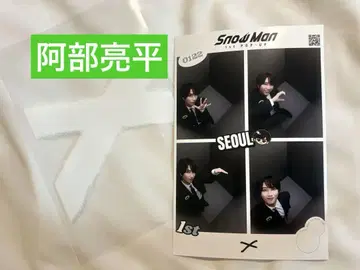 Snow Man 1st POP-UP 오리지널 굿즈 스노우맨
