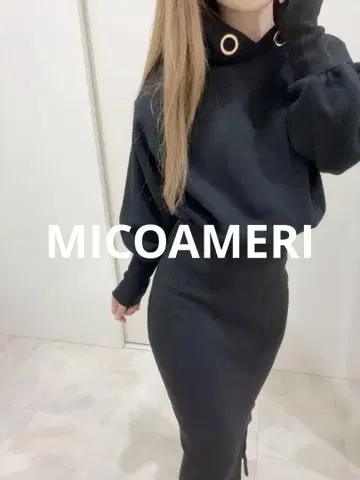 MICOAMERI 완판템 후드티 맨투맨 원피스