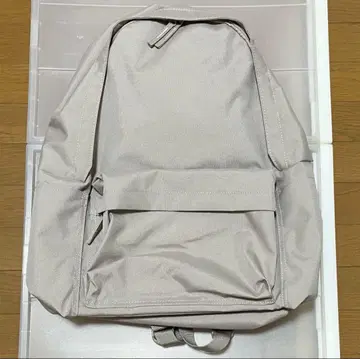 [9월 말까지] 무인양품 어깨 부담을 줄이는 발수 럭색 라이트 베이지