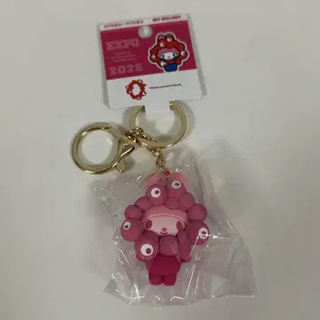 간사이 만박 산리오 먀쿠먀쿠 최애 컬러 입체 키링 마이멜로디
