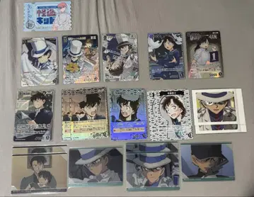 명탐정 코난 TCG 클리어 카드 파샤코레 스티커 괴도 키드