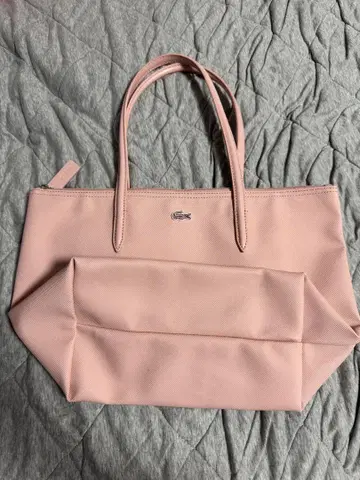 라코스테 핑크 백 미사용품