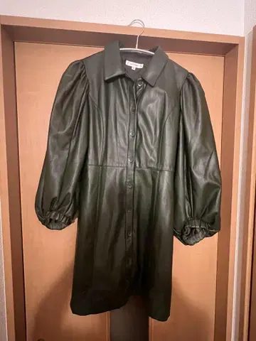 MOUSSY 가죽 원피스
