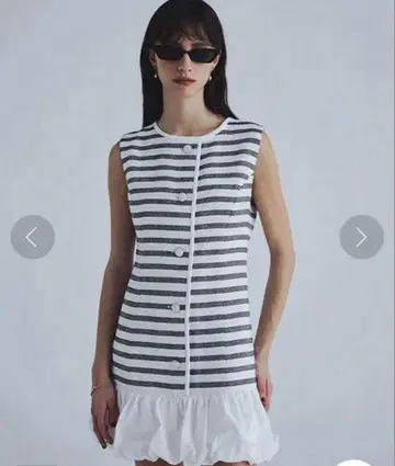 eimy istoire MARINE TWEED 미니 원피스