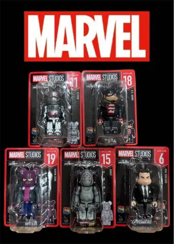 MARVEL x BE@RBRICK 5종 세트