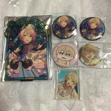 앙스타 아이라 호시노무카이 중국 아크릴 캔뱃지 코롯타 부쿠부 5주년