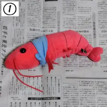 [기사용] 시라스대 새우 봉제 인형