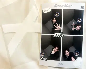 Snow Man 1st POP-UP 오리지널 굿즈 스노우맨