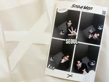 Snow Man 1st POP-UP 오리지널 굿즈 스노우맨