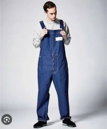 [새상품급] johnbull 데님 오버롤! 밀리터리! 일본제!