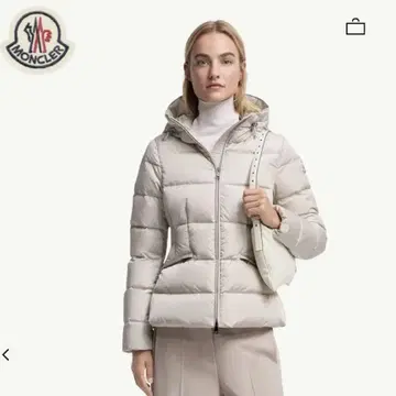MONCLER AVOCE 숏 다운 화이트 아이보리 0호