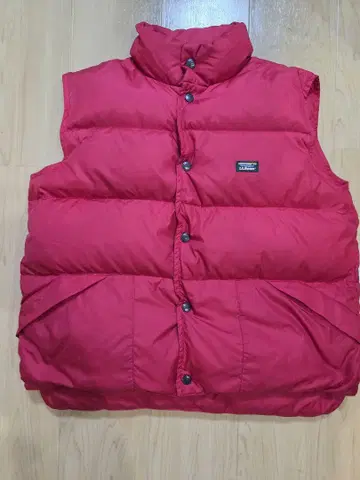 LLBean 레드 다운 베스트