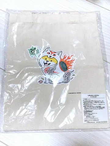 시반반 x 캡콤 오오카미 아마테라스 토트백