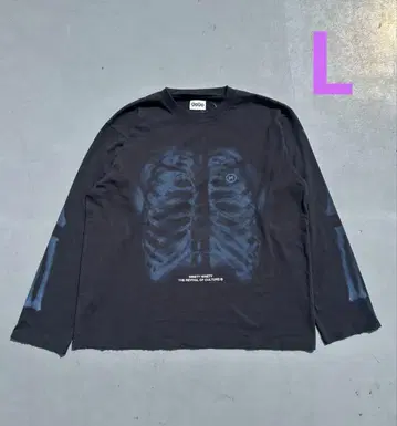 9090 X-ray Bone Vintage L/S Tee