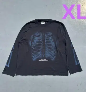 9090 X-ray Bone Vintage L/S Tee