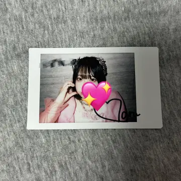 CUTIE STREET 사쿠라바 하루카 온 특전 폴라로이드 데뷔 의상