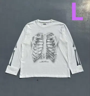 9090 X-ray Bone Vintage L/S Tee
